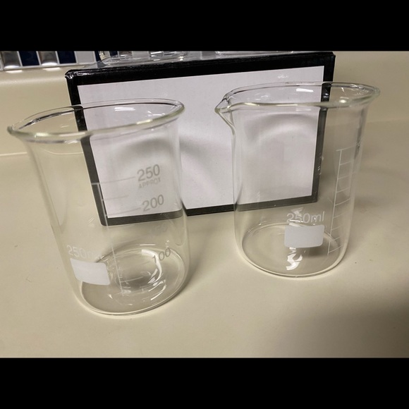 Santa Barbara SB Mixology Glass Beaker Set Of 4 - Picture 2 of 4